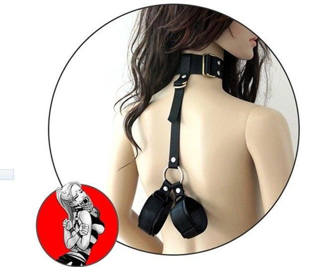 adults sex picture photo hand fun toy adults body hackers china tied restraint neck collar binding upper toughage