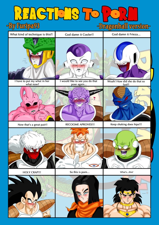 dbz porn porn reactions villains furipa