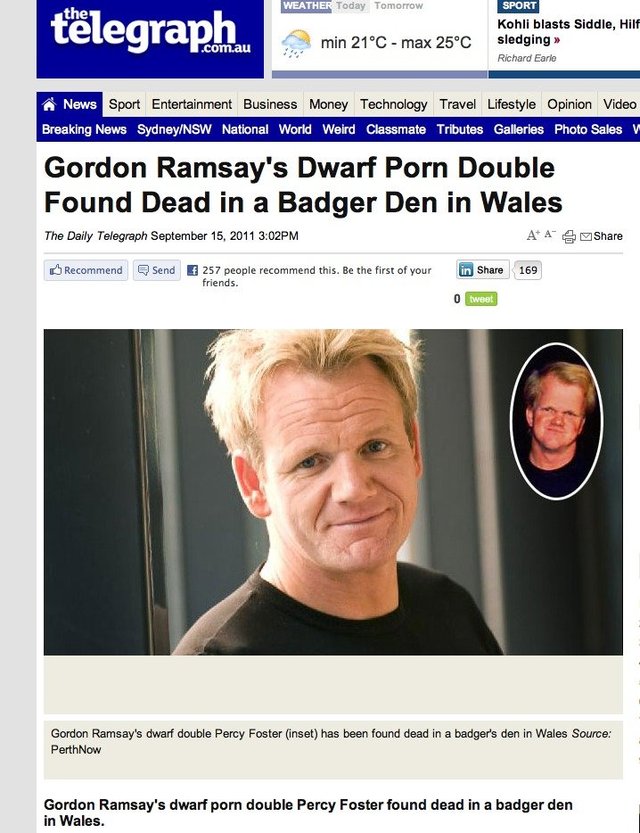 found porn porn pictures funny found double dwarf dca gordon ramsay