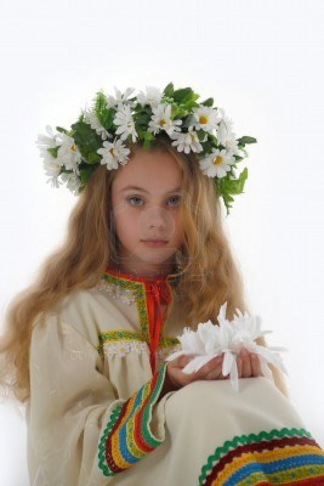 russian girl pictures girl photo russian beautiful evdoha wreath